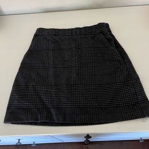 Abercrombie & Fitch Plaid Skort